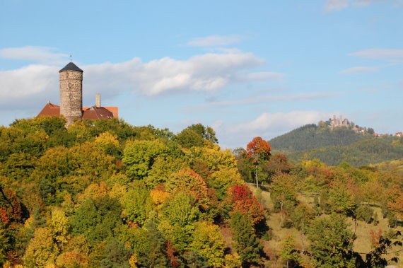 Burgen Ludwistein und Hanstein