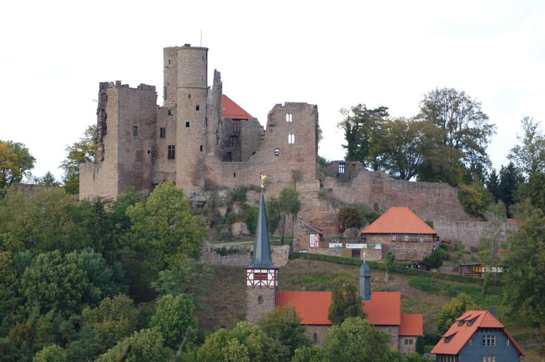 Burg Hanstein vom Kirchberg