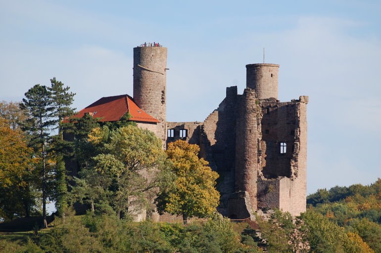 Burg Hanstein vom Winterberg