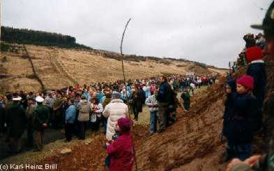 border is open: release of the way to hanstein castle