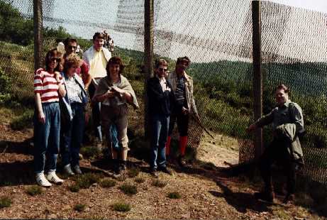 the frist hole in the borderfence